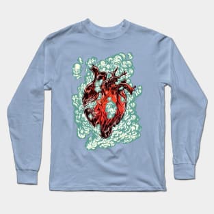 Heart Explosion Long Sleeve T-Shirt